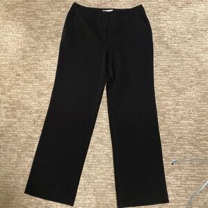 Chico’s Black Wide leg Slacks 0.5 Regular